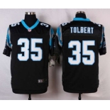 nike nfl jerseys carolina panthers #35 mike tolbert black[Elite]