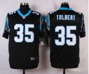 nike nfl jerseys carolina panthers #35 mike tolbert black[Elite]