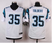 nike nfl jerseys carolina panthers #35 mike tolbert white[Elite]