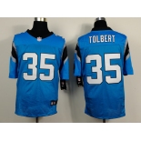 nike nfl jerseys carolina panthers #35 tolbert blue[Elite]