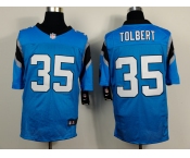 nike nfl jerseys carolina panthers #35 tolbert blue[Elite]