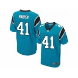 nike nfl jerseys carolina panthers #41 roman harper blue[Elite]