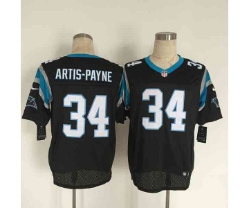 nike nfl jerseys carolina panthers #54 artis-payne black[Elite][artis-payne]