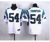 nike nfl jerseys carolina panthers #54 thompson white[Elite]