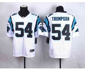 nike nfl jerseys carolina panthers #54 thompson white[Elite]