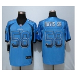 nike nfl jerseys carolina panthers #58 thomas davissr Blue[Elite drift fashion]