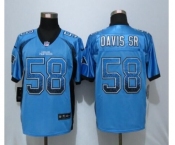 nike nfl jerseys carolina panthers #58 thomas davissr Blue[Elite drift fashion]