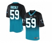 nike nfl jerseys carolina panthers #59 kuechly black-blue[Elite drift fashion][second version]