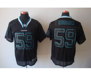 nike nfl jerseys carolina panthers #59 kuechly black[Elite lights out]