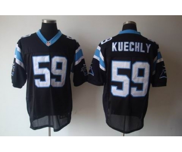 nike nfl jerseys carolina panthers #59 kuechly black[elite]