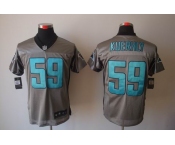 nike nfl jerseys carolina panthers #59 kuechly grey[Elite shadow]