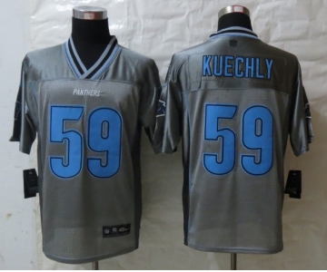 nike nfl jerseys carolina panthers #59 kuechly grey[Elite vapor]