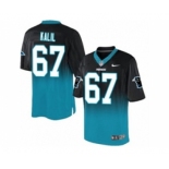 nike nfl jerseys carolina panthers #67 kalil black-blue[Elite drift fashion][second version]