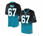 nike nfl jerseys carolina panthers #67 kalil black-blue[Elite drift fashion][second version]