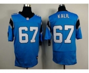 nike nfl jerseys carolina panthers #67 kalil lt.blue[Elite]