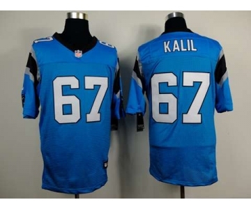 nike nfl jerseys carolina panthers #67 kalil lt.blue[Elite]