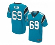 nike nfl jerseys carolina panthers #69 jared allen blue[Elite]