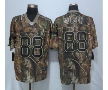 nike nfl jerseys carolina panthers #88 olsen camo[Elite]