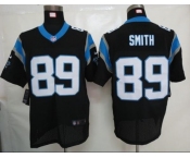 nike nfl jerseys carolina panthers #89 steve smith black[Elite]