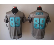 nike nfl jerseys carolina panthers #89 steve smith grey[Elite shadow]