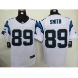 nike nfl jerseys carolina panthers #89 steve smith white[Elite Jersey]