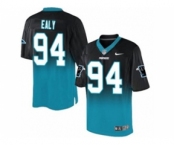 nike nfl jerseys carolina panthers #94 kony ealy black-blue[Elite drift fashion][second version]