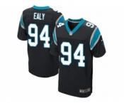 nike nfl jerseys carolina panthers #94 kony ealy black[Elite]