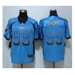 nike nfl jerseys carolina panthers #99 kawann short Blue[Elite drift fashion]