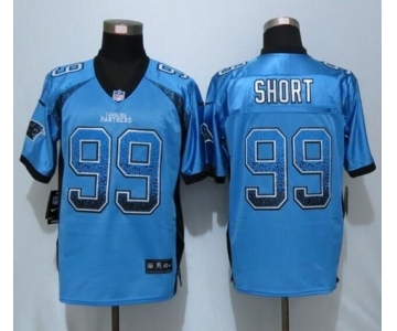 nike nfl jerseys carolina panthers #99 kawann short Blue[Elite drift fashion]