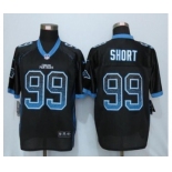 nike nfl jerseys carolina panthers #99 kawann short black[Elite drift fashion][short]