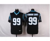 nike nfl jerseys carolina panthers #99 kawannshort black[Elite]