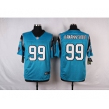 nike nfl jerseys carolina panthers #99 kawannshort blue[Elite]