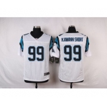 nike nfl jerseys carolina panthers #99 kawannshort white[Elite]