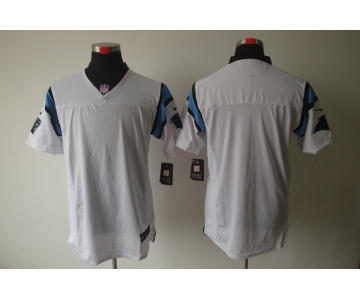 nike nfl jerseys carolina panthers blank white[Elite]