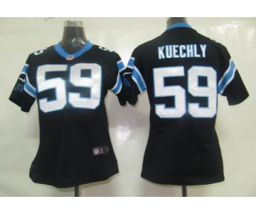 Nike women nfl jerseys Carolina Panthers #59 Kuechly black[nike]