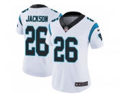 Women Nike Carolina Panthers #26 Donte Jackson White Stitched NFL Vapor Untouchable Limited Jersey