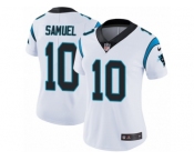 Women's Nike Carolina Panthers #10 Curtis Samuel Vapor Untouchable Limited White NFL Jersey