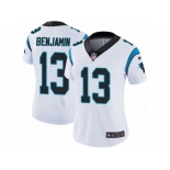 Women's Nike Carolina Panthers #13 Kelvin Benjamin Vapor Untouchable Limited White NFL Jersey