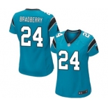 Women's Nike Carolina Panthers #24 James Bradberry Game Blue Alternate NFL Jersey