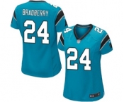 Women's Nike Carolina Panthers #24 James Bradberry Game Blue Alternate NFL Jersey