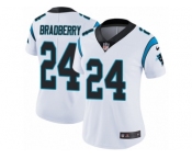 Women's Nike Carolina Panthers #24 James Bradberry Vapor Untouchable Limited White NFL Jersey