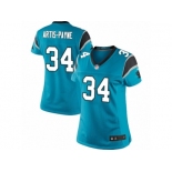 Women's Nike Carolina Panthers #34 Cameron Artis-Payne Limited Blue Alternate NFL Jersey