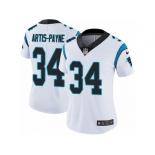 Women's Nike Carolina Panthers #34 Cameron Artis-Payne Vapor Untouchable Limited White NFL Jersey