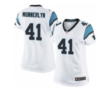 Women's Nike Carolina Panthers #41 Captain Munnerlyn Limited White NFL Jersey