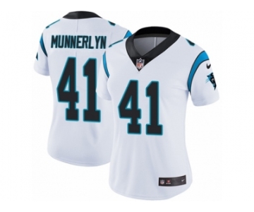 Women's Nike Carolina Panthers #41 Captain Munnerlyn Vapor Untouchable Limited White NFL Jersey