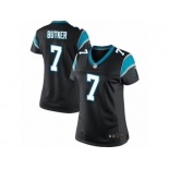 Women's Nike Carolina Panthers #7 Harrison Butker Limited Black Team Color NFL Jersey