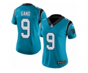 Women's Nike Carolina Panthers #9 Graham Gano Limited Blue Rush NFL Jersey