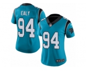 Women's Nike Carolina Panthers #94 Kony Ealy Limited Blue Rush NFL Jersey