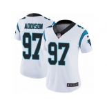 Women's Nike Carolina Panthers #97 Mario Addison Vapor Untouchable Limited White NFL Jersey