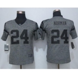 nike women nfl jerseys carolina panthers #24 norman gray[nike]